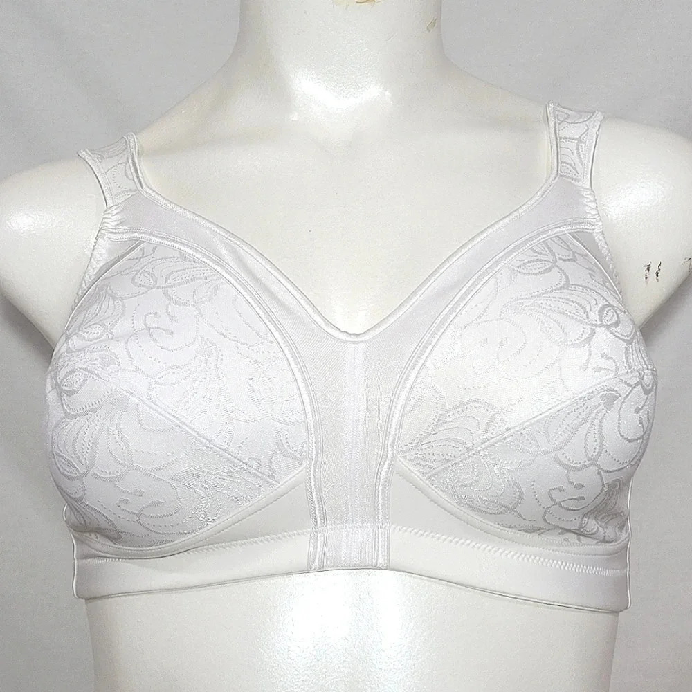 40C Exquisite Form‎ 5100706 Wire Free Bra White - New without Tags